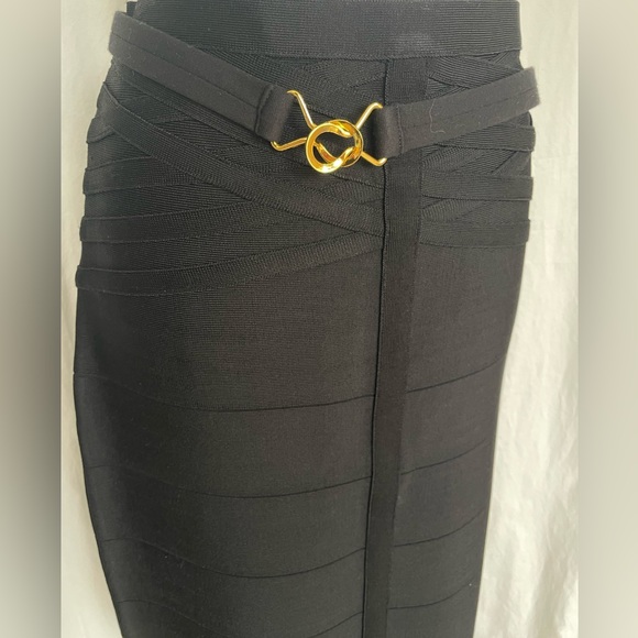 Bebe Bandage Skirt L - Picture 3 of 7